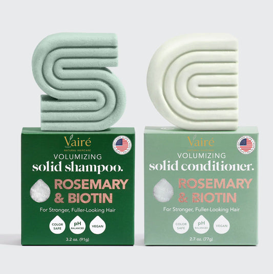 Rosemary & Biotin Shampoo & Conditioner Combo for Volumising